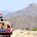 القوات الجنوبية تتقدم باتجاه المحفد لقطع إمدادات عن الإرهابيين في عومران