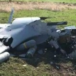 انفجار طائرة روسية في مطار عسكري