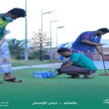 اتحاد طلاب حضرموت ينفذ حملة تطوعية بتنظيف متنفس المسطح الاخضر بالمعلا