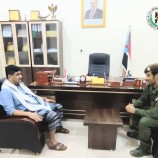 العميد الربيعي يلتقي مدير عام شرطة محافظة أبين