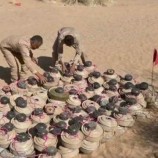 تلوث 10 محافظات يمنية بالألغام الحوثية