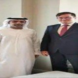 سفيرا الإمارات وروسيا يبحثان جهود الحل السلمي للازمة باليمن
