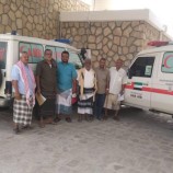 خليفة الإنسانية تدعم مستشفى عزان العام بسيارتي إسعاف