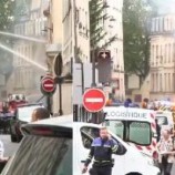 انهيار جزئي لمبنى جراء انفجار غاز في باريس