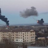 صواريخ روسية تستهدف مدنًا أوكرانية