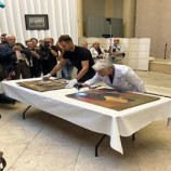المتحف الروسي في بطرسبورغ يبدأ ترميم قطع فنية أصيبت بصاروخ اوكراني