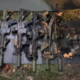 مشاهد لأسلحة مصادرة من مخربين أوكرانيين