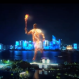 عرض مذهل بتقنية الهولوغرام في افتتاح دورة الألعاب الآسيوية في الصين! (فيديو)