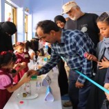 الزهري يدشن المعرض العلمي الرابع للعلوم والمختبرات لرياض أطفال عدن