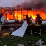 حريق هائل في خط أنابيب نفط في غرب أوكرانيا