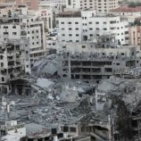 إخطار جديد لسكان مدينة غزة وشمال القطاع للمغادرة جنوبا وخريطة للطريق الآمن