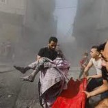 1800 شخص بينهم 1000 طفل تحت ركام القصف الإسرائيلي ﻿