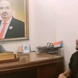 رئيس انتقالي لحج يلتقي مدير الهلال الأحمر فرع المحافظة