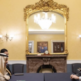 وزير الخارجية السعودي يبحث مع ليندسي غراهام التطورات في غزة