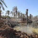 ارتفاع غير مسبوق للمياه الجوفية يثير القلق غرب ليبيا
