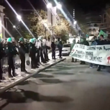 اشتباكات مع الشرطة أثتاء الاحتجاج على حفل لفرقة موسيقية عسكرية أمريكية في اليونان