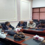 رئيس جامعة عدن يلتقي نائب مدير فرع الأكاديمية العربية