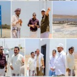 مدير مؤسسة مياه ساحل حضرموت يتفقد مشروع توريد وتركيب منظومة الطاقة الشمسية بالعضيبة