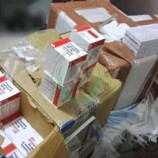 قوات حزام الصبيحة تضبط شحنة أدوية مهربة
