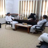 انتقالي المهرة يطلع على سير عمل إدارة التربية في مديرية الغيضة