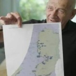 لأول مرة.. أولمرت يكشف خريطة الدولة الفلسطينية ضمن عرضه “لحل الدولتين” (صورة)