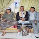 مدير عام الشعيب يزور نائب رئيس انتقالي الضالع المناضل قاسم صالح ويطمئن على صحته