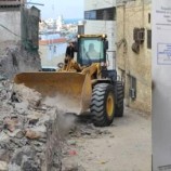 وحدة حماية الأراضي توفر الحماية لأشغال التواهي لإزالة بناء مخالف مستحدث