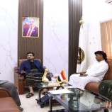 بن عفرار يلتقي اللجنة التحضيرية لنقابة المحامين الجنوبيين بالمهرة