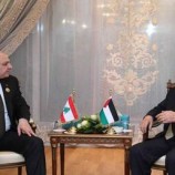 عباس خلال لقاء مع عون: غزة جزء أصيل من دولة فلسطين والسلطة صاحبة الولاية عليها