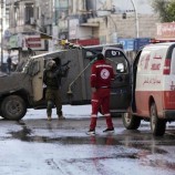 الاحتلال يعتدي على طواقم الهلال الأحمر الفلسطيني بنابلس