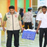 الهلال الأحمر الإماراتي يدشن مشروع إفطار صائم في شبوة