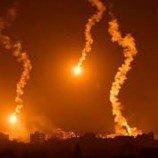 غارات إسرائيلية عنيفة على شرق مدينة غزة