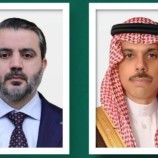 وزير الخارجية السعودي ونظيره السوري يستعرضان العلاقات الثنائية