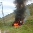 مراسلة RT: مقتل شخص بضربة إسرائيلية استهدفت سيارة في جنوب لبنان (صور)
