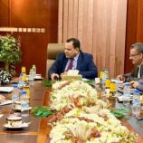 وزير الزراعة يستقبل وفد البرنامج الإنمائي للأمم المتحدة