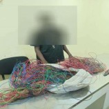 شرطة المنصورة تضبط متهما بسرقة كابلات كهربائية من منازل المواطنين