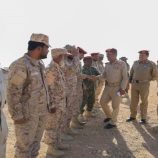 قائد المنطقة العسكرية الثانية يطلع على الجاهزية القتالية للواء “شبام” بدوعن