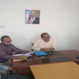 رئيس منسقية الانتقالي بجامعة أبين يلتقي مساعد نائب رئيس الجامعة للشؤون الأكاديمية