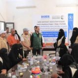 “مركز سلمان للإغاثة” يتابع تنفيذ الدورات المهنية في الغيضة