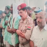 بمشاركة القائد المعكر..الضالع تشيع الشهيد البطل محمد البيدحي