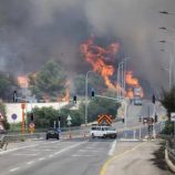 إسرائيل تعيد فتح الطرق الرئيسية مع تواصل الحرائق