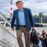 وزير خارجية ألمانيا يلتقي بعائلات الرهائن في أول زيارة له لإسرائيل (صور)