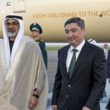 ولي عهد أبوظبي يصل إلى العاصمة الكازاخستانية