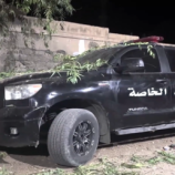 آثار انفجار قرب مخفر في محافظة دير الزور أودى بحياة 3 من عناصر الأمن