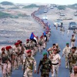 تنظيم مسير عسكري لوحدات من اللواء الخامس دعم وإسناد