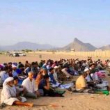 سكان بيحان يؤدون صلاة الاستسقاء طلبًا لنزول الأمطار