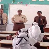 انتقالي العاصمة عدن يتفقد سير اختبارات الثانوية العامة في  مديرية المعلا