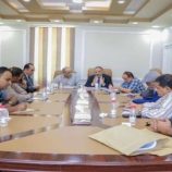 وزير النقل والفريق الصبيحي يناقشا مخطط إنشاء مطار عدن المستقبلي