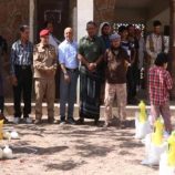 بدعم المغتربين..توزيع سلال غذائية لأطفال الإعاقة بالضالع ‏