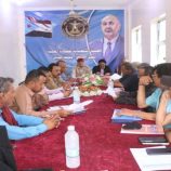 انتقالي الضالع يناقش تقارير نصف العام ويشدد على الانضباط الوظيفي